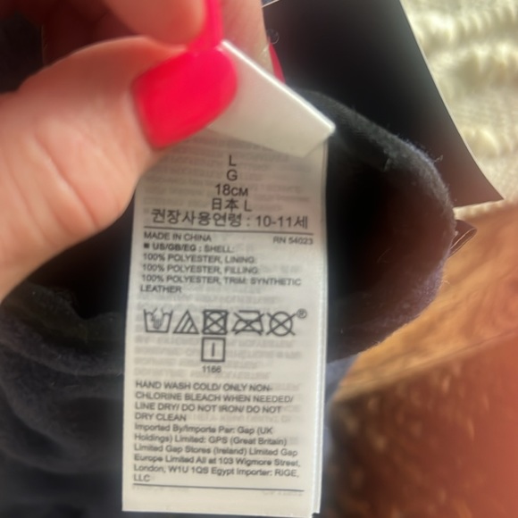 NWT Gap Kids Fleece Gloves 🧤 - Picture 6 of 6